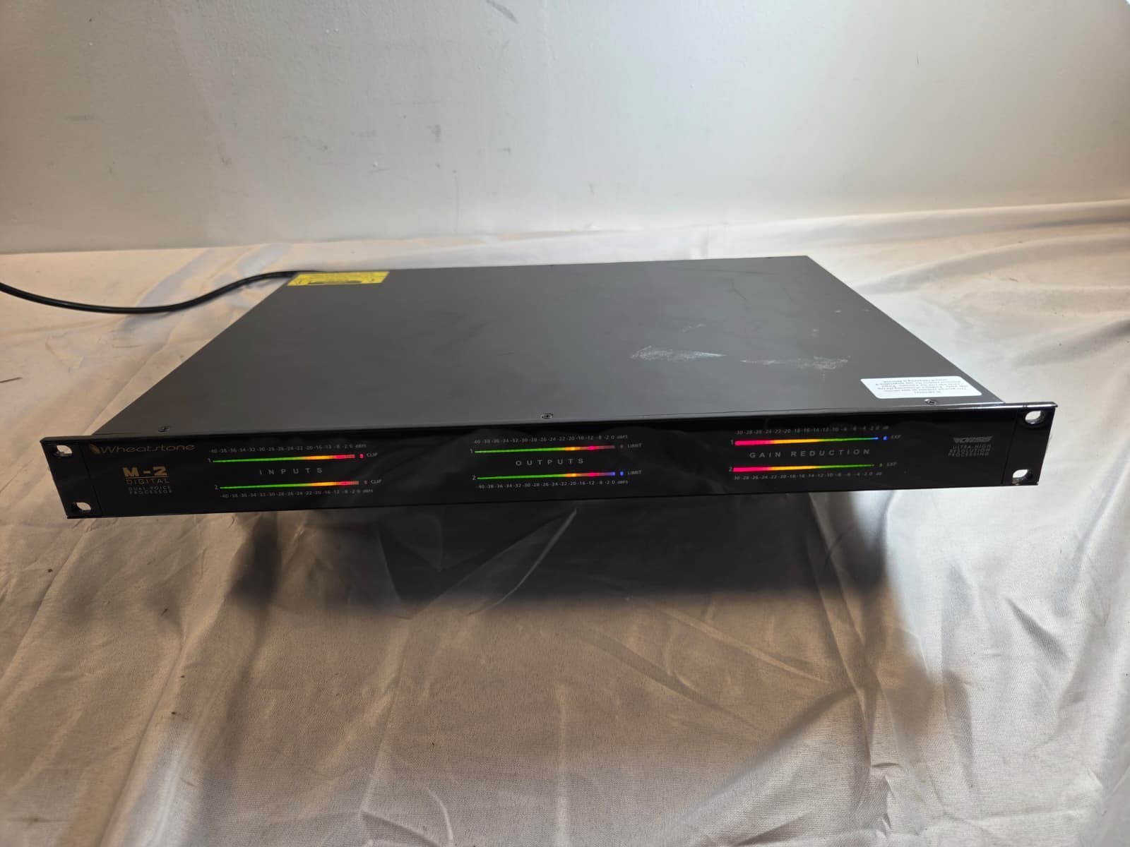 Wheatstone M-2 Dual Channel Digital Mic Voice Processor Broadcast Pro works 2014