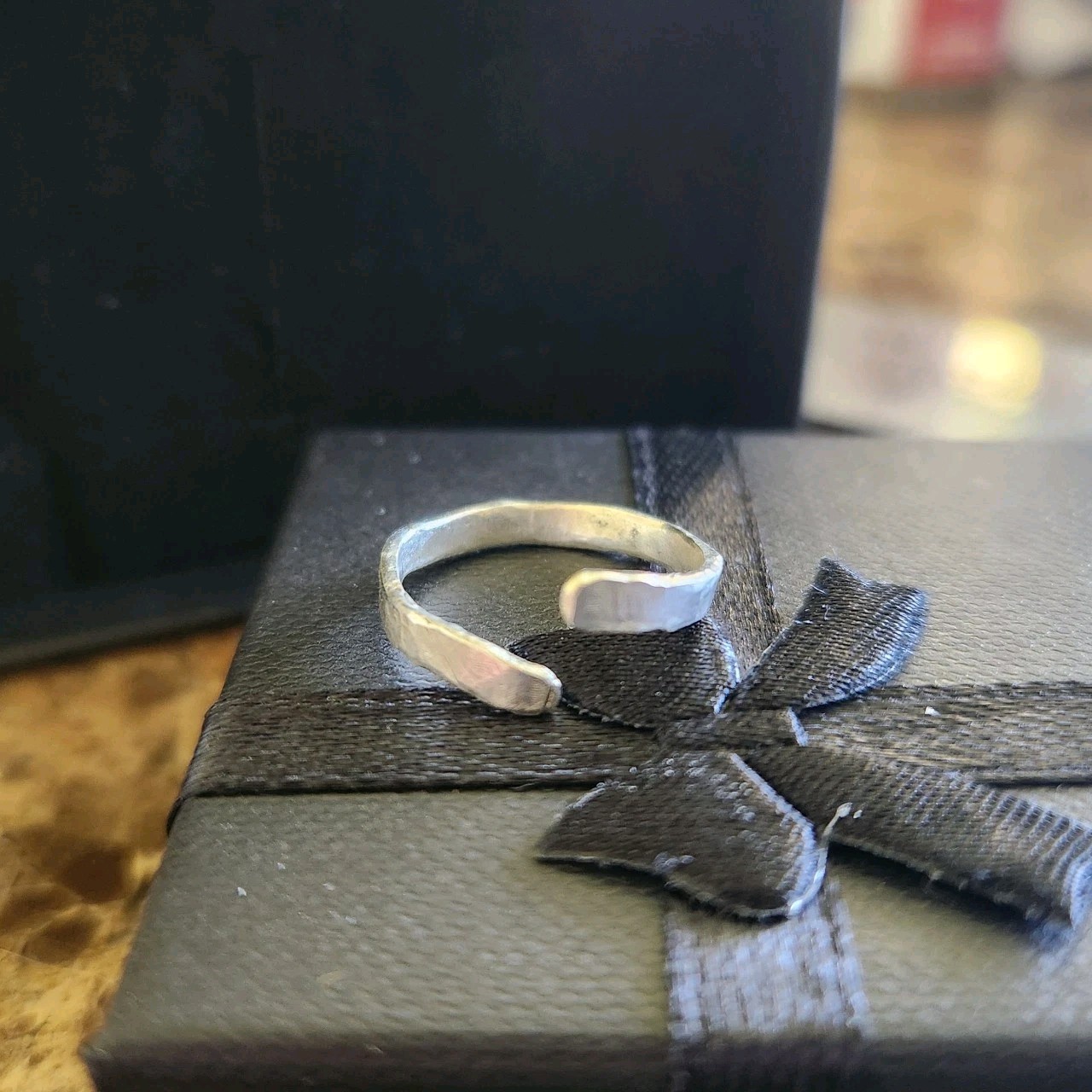 Adjustable Toe ring, Knuckle Ring 925 Sterling Silver Plain