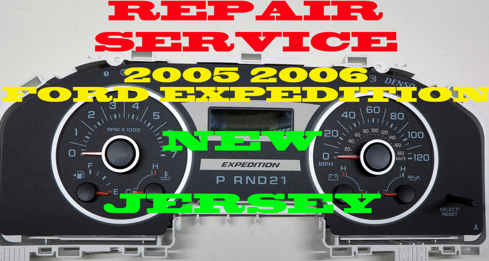 2004 2005 FORD EXPLORER, EXPEDITION INSTRUMENT CLUSTER REPAIR SERVICE