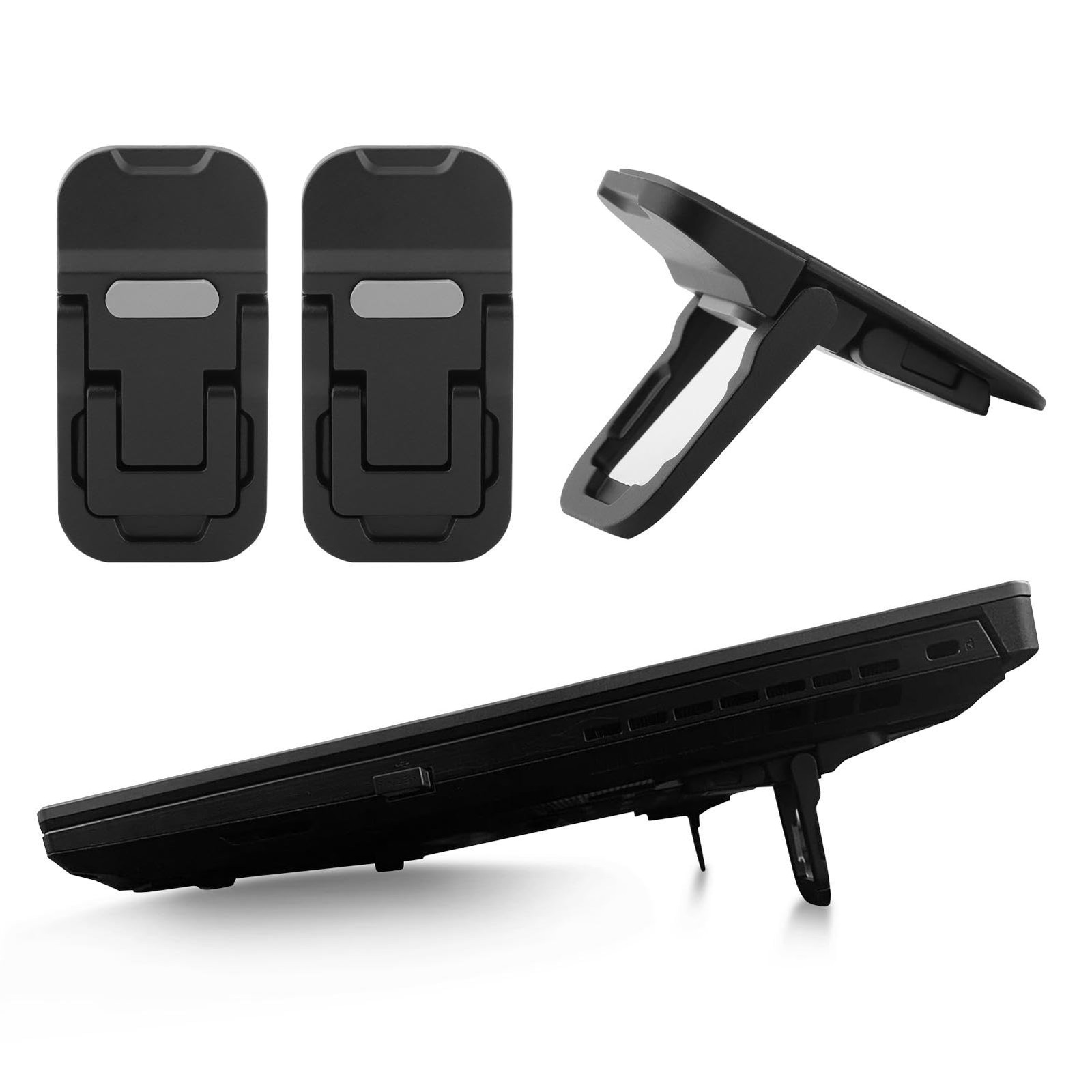 2 Pcs Adjustable Keyboard Lifter for Desk,Portable Anti-Slip Laptop Feet, Ris...