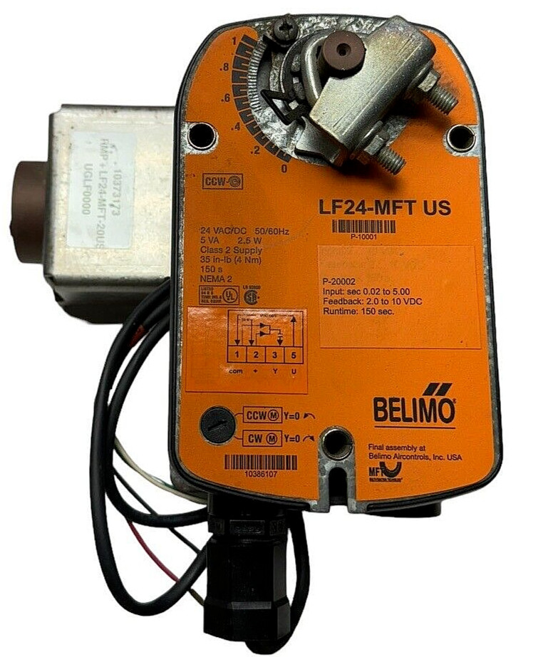 Belimo LF24-MFT Configurable Damper Actuator, With GV Link SGL **Free Shipping**