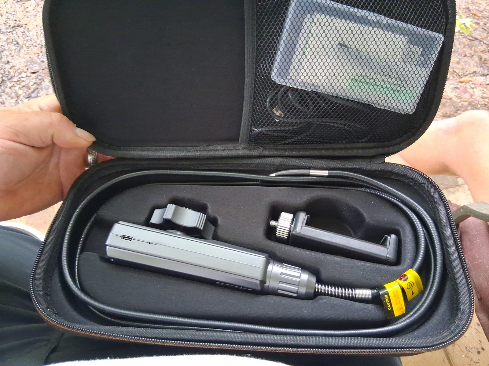 Wireless Two-Way Articulating Borescope, DXZtoz Endoscope Camera RT100 PARTS***