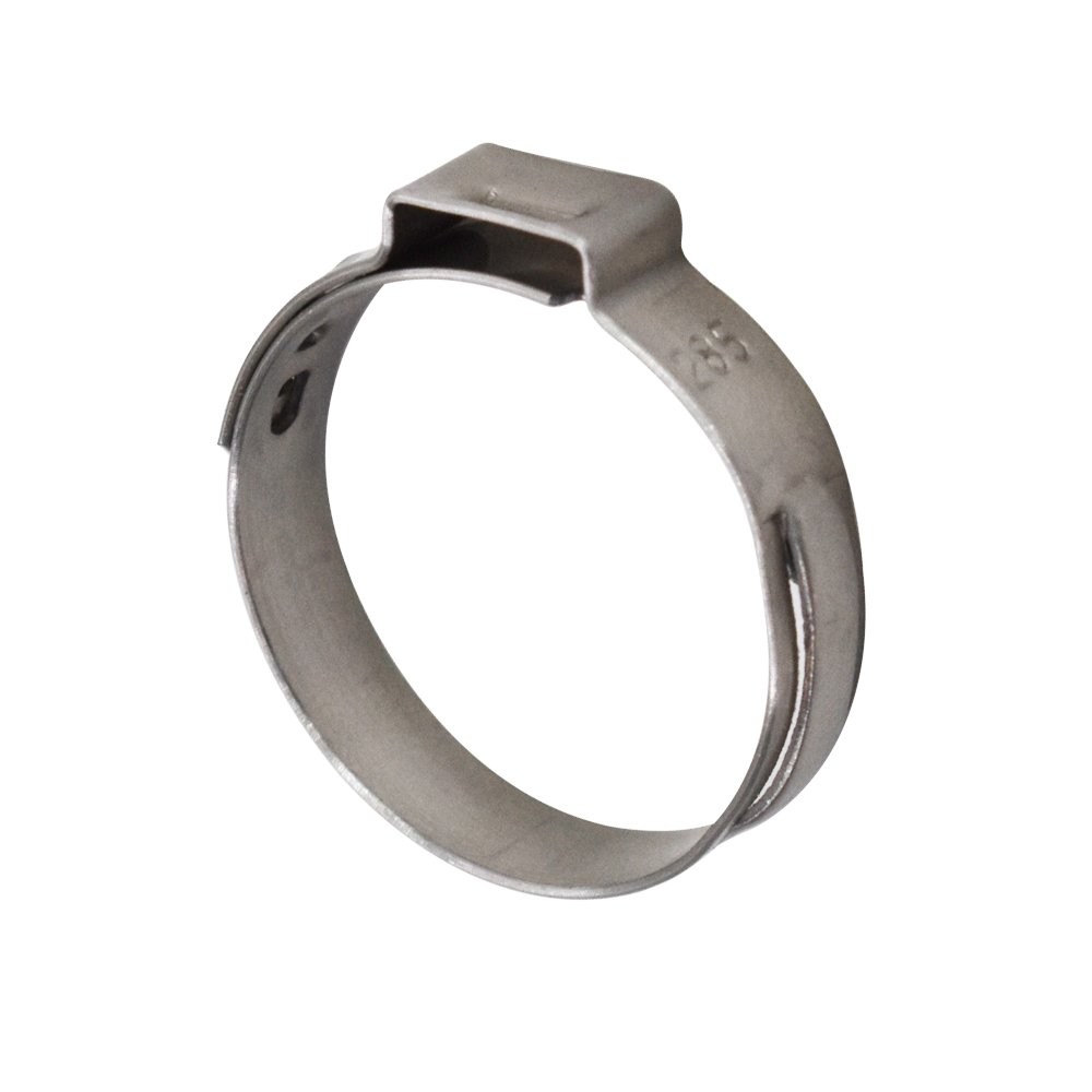 1" Stainless Steel Clamp Cinch Ring Crimp Pinch Fitting Tubing NEW 100 Pcs