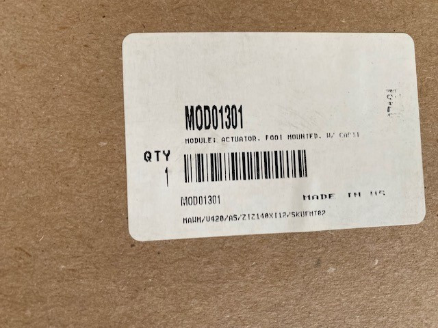 Trane 2-10 VDC Spring Return Foot Mount Actuator, MOD01301 (NEW)