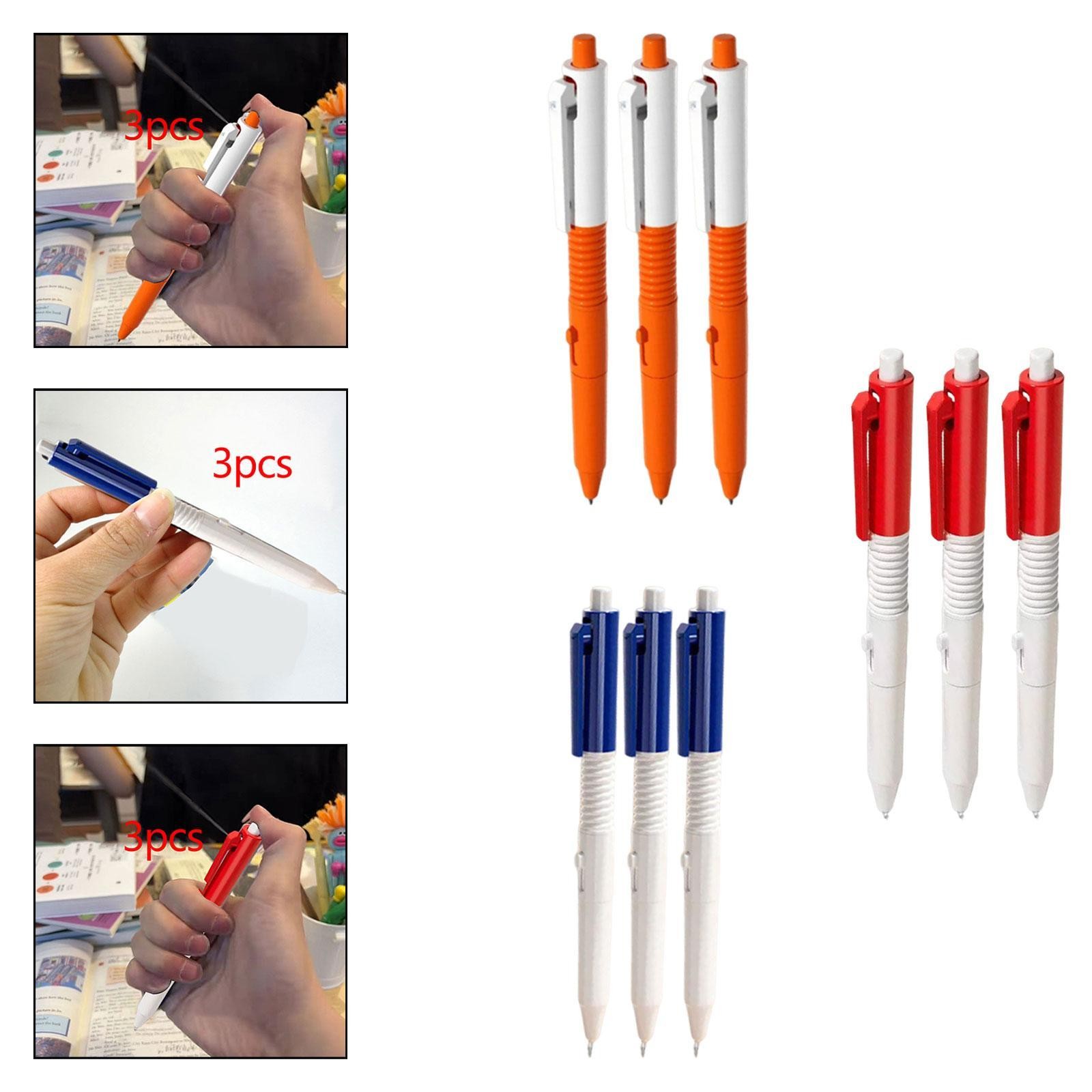 3 Pieces  Pen Water Spray Toy Party Favor Supplies Portable Funny School Gifts