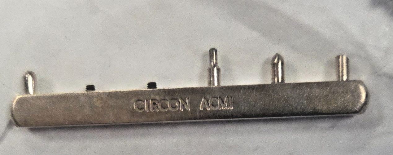 ACMI 287 8fr Electrode w/ 4 Circon ACMI Tips (A6D)