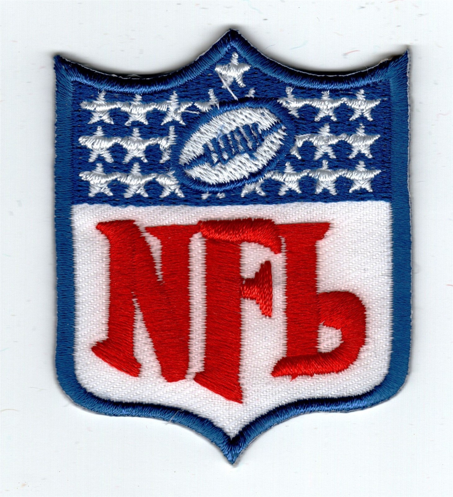 NFL Football Emblem Shield Embroidered Iron On Patch *NOS* #285