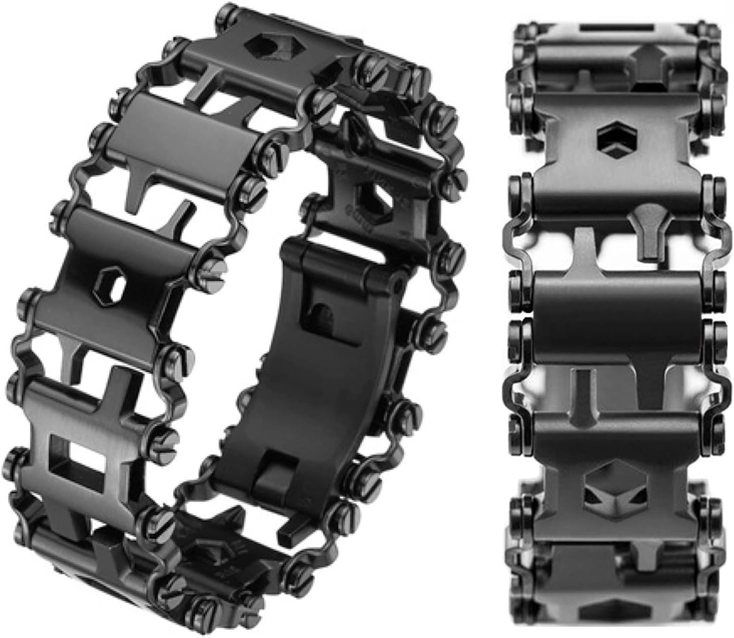 Multitool Bracelet 29 in 1 Tools for Men and 9.45 inches, Black