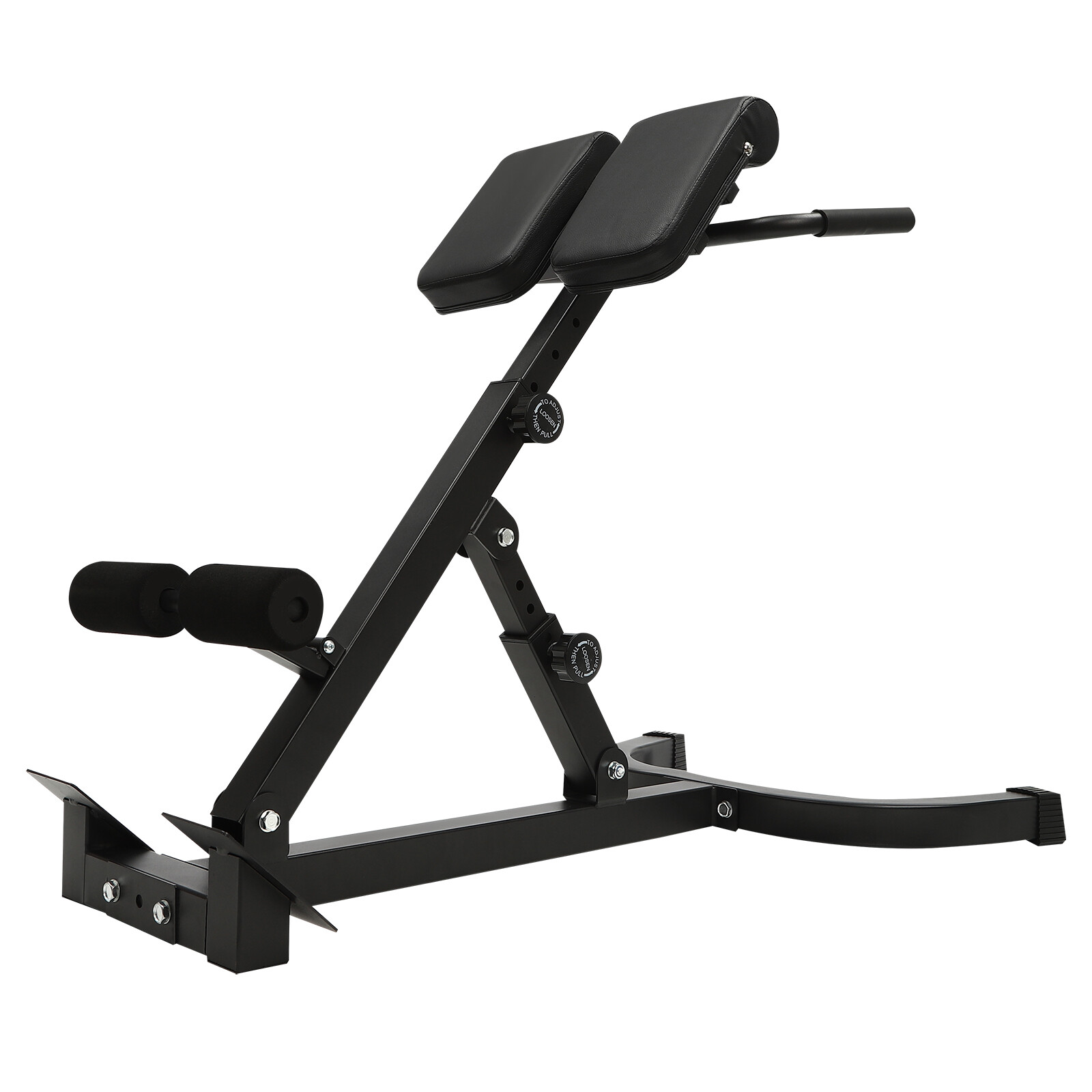 8-Level Roman Chair Back Hyper Extension Exercise Bench Back Training Workout US