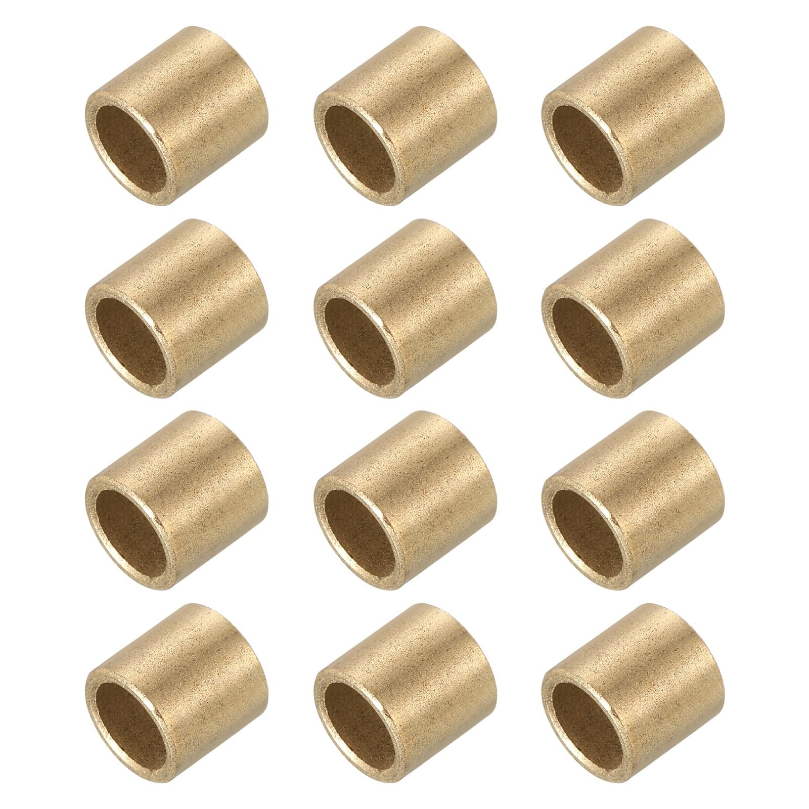 12 PCS 5x7x8mm Sleeve Bearing SelfLubricating Brass Plain Shaft Bushing
