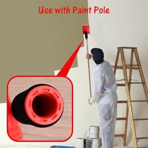 Paint Edge Trimmer, Paint Edger Tool for Walls with Two Replace Pad Adjustable