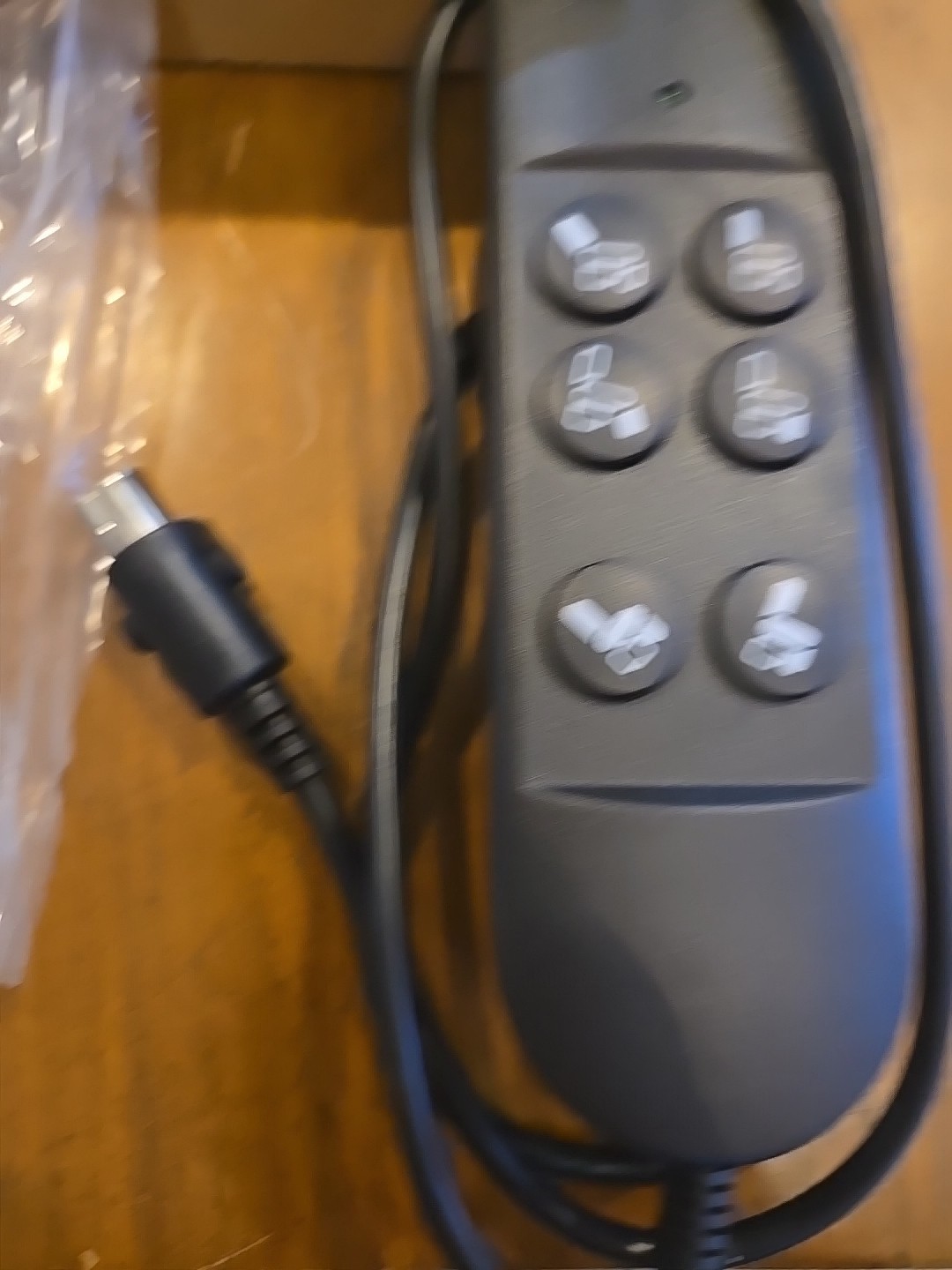 Augrex 6 Button, 5 Pin Remote Hand Control For Power Recliner Or Lift Chair