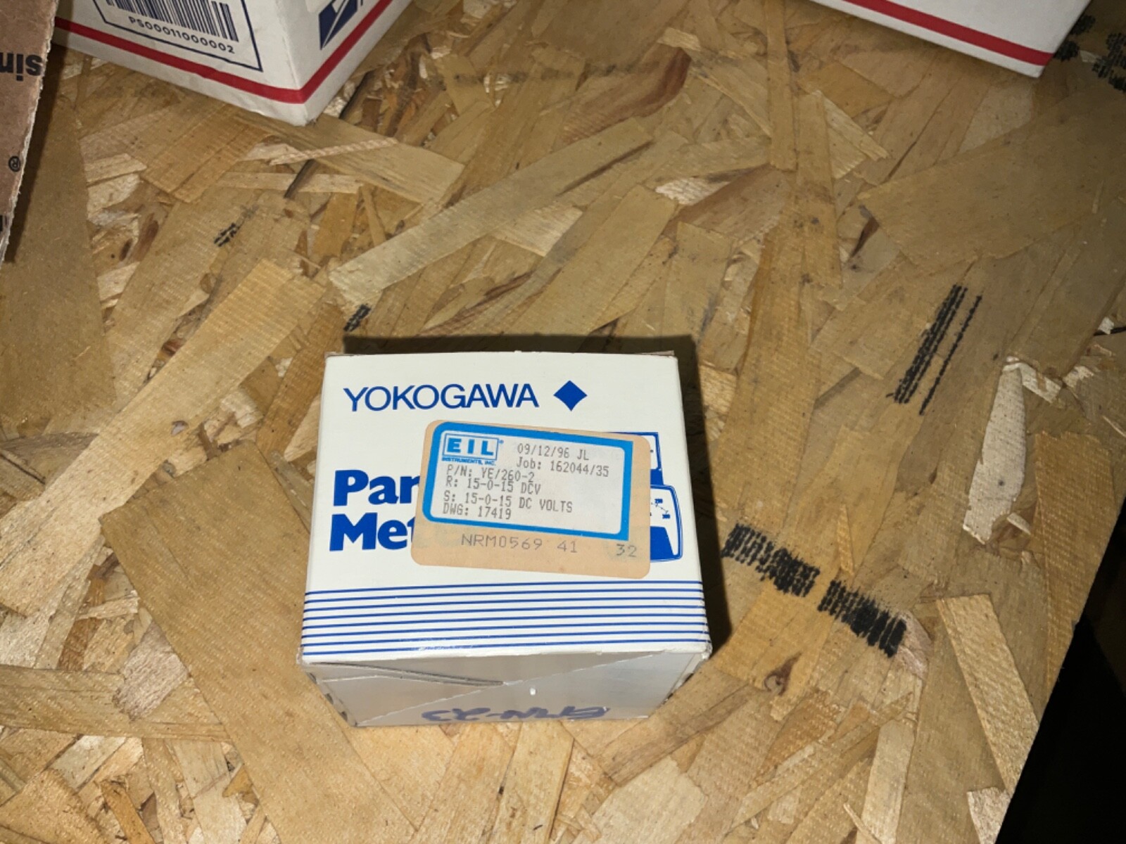 Yokogawa, type 260, 15-0-15 dcv, NOS, Sam day fast free shipping to lower 48
