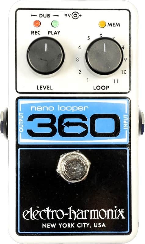 Electro Harmonix Nano Looper 360 Pedal