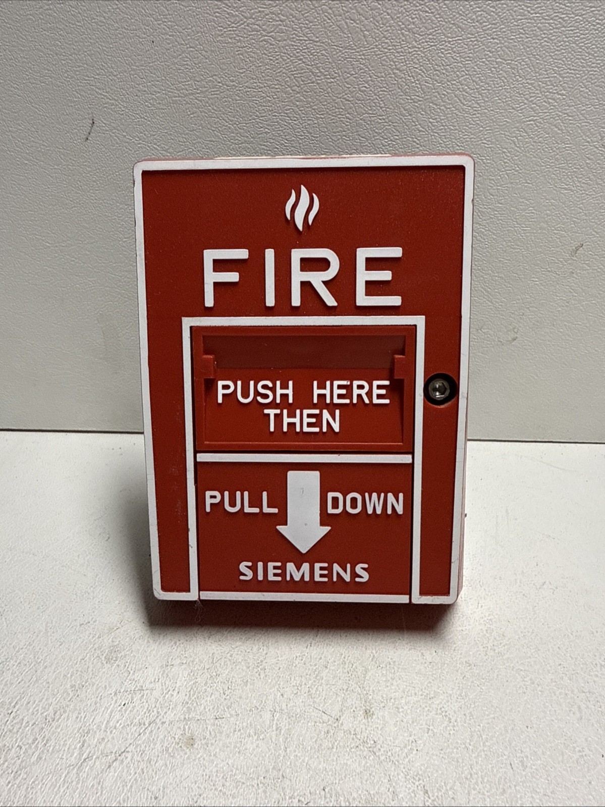 SIEMENS HMS-D Dual Action Manual Fire Alarm Pull Station Addressable