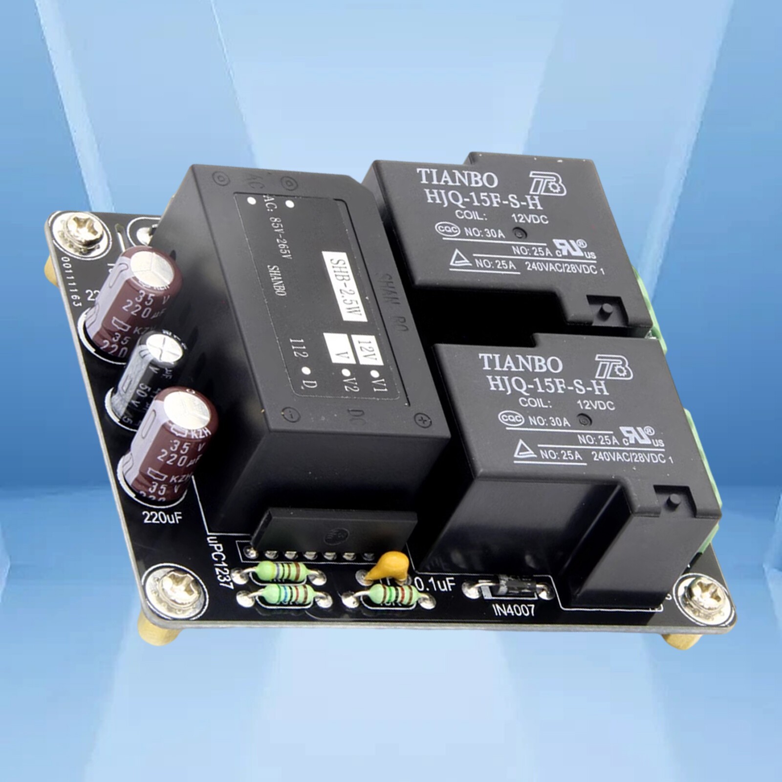 High Power Audio Amplifier Speaker Protection Board/Protection Current 30A