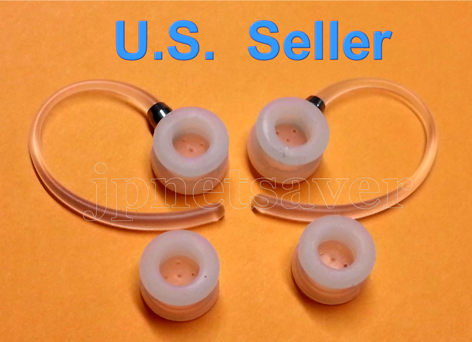 4 Round Earbuds + 2 Earhooks Motorola Elite Flip HZ720 HX550 H19txt H17txt H525