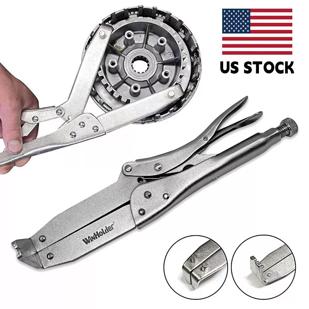 Motorcycle Clutch Hub Basket Holding Flywheel Holder Hand Tool Lockable Clampnew