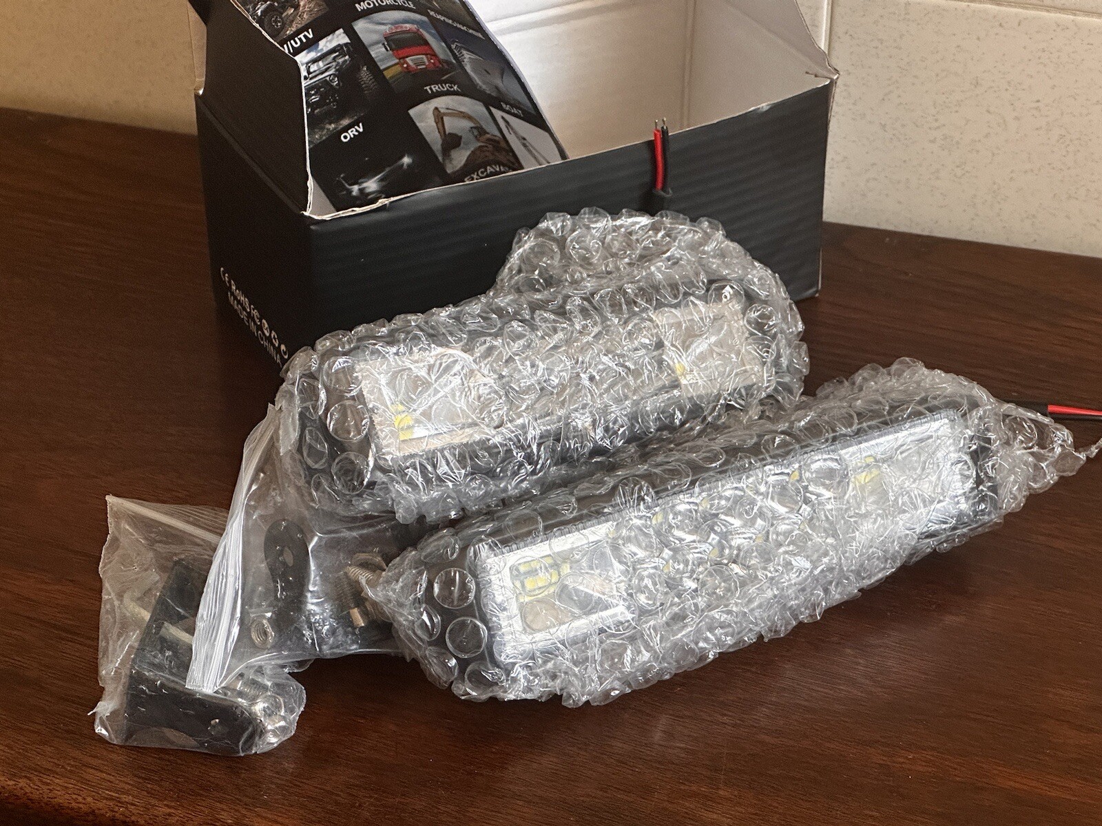 NICERPRO LED Driving Light Set - 2 Lights Open Box