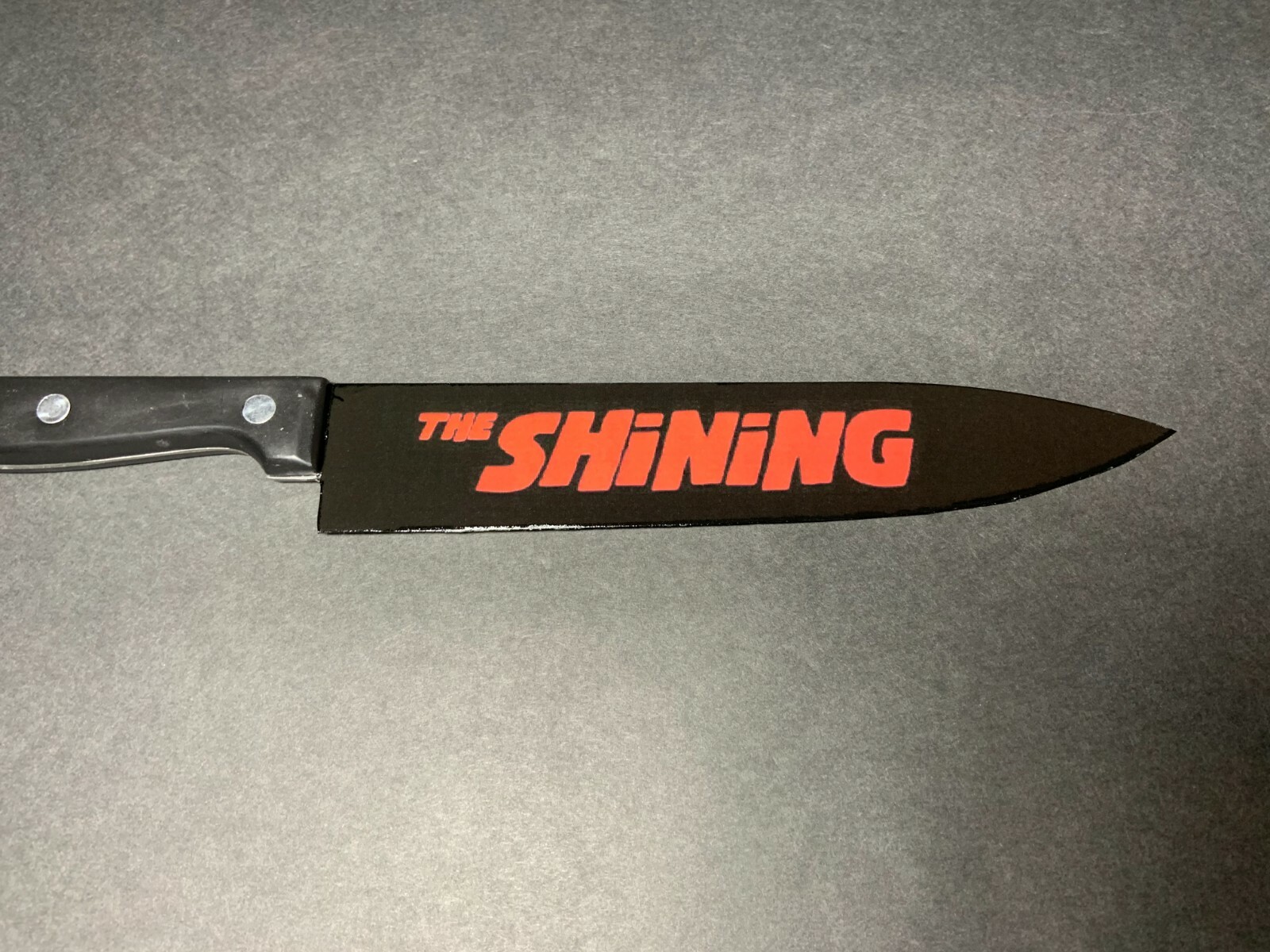 The Shining Stanley Kubrick Kitchen Knife With Sublimated Stand