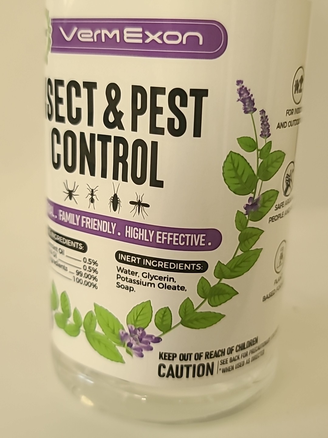 PEPPERMINT OIL Insect & Pest Control Spray – 16Oz NATURAL PLANT-BASED Bug Killer
