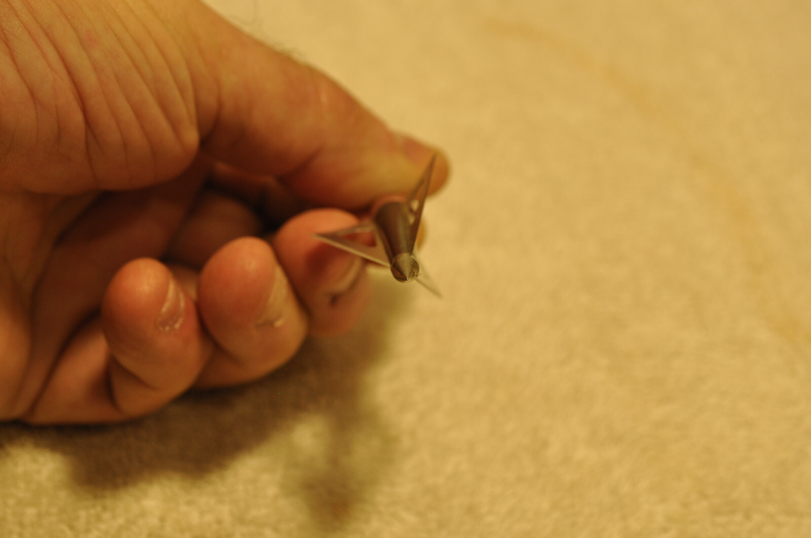 Vintage Archery Screw on broadhead , Unknown Maker See pictures