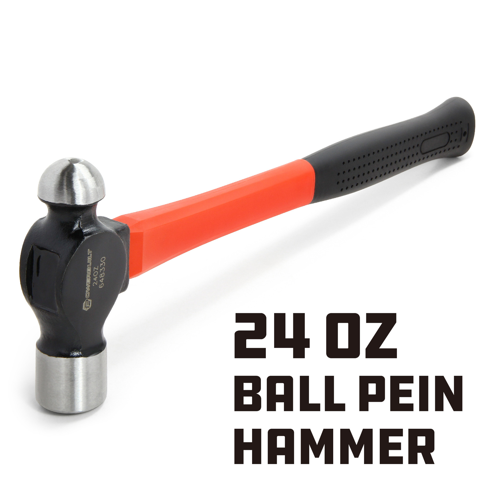 Powerbuilt 24 Ounce Ball Peen Hammer - 648330