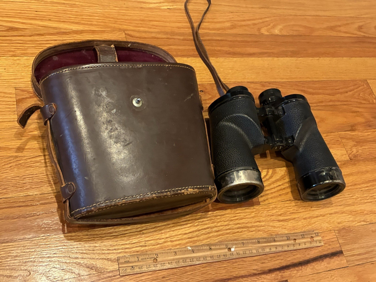 Vintage Binoculars Nippon Kogaku Tokyo 7X50 73° Coated Japan #304802 - W Case