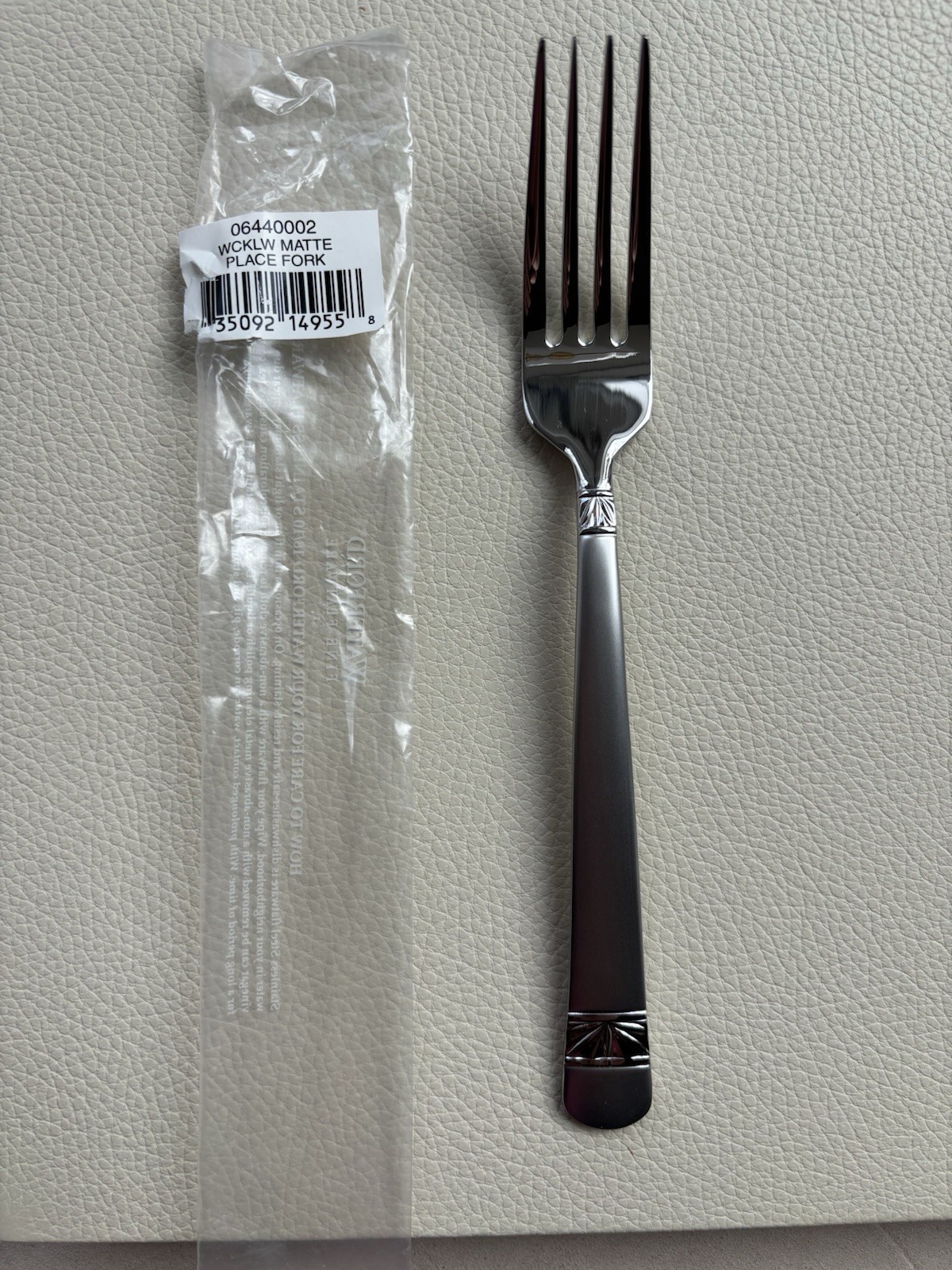 Waterford WICKLOW MATTE - place/dinner fork NEW