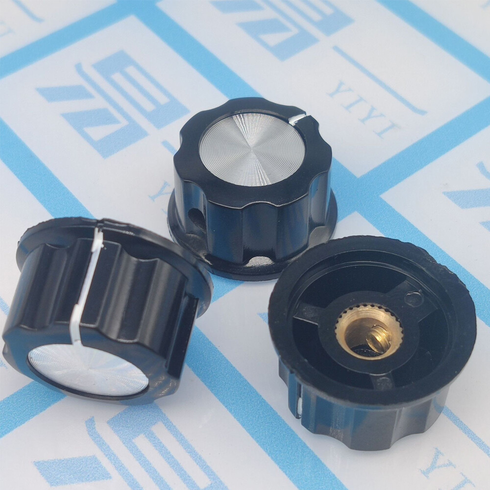 20 PCS MF-A03 Boss Style Knob For Guitars, Ham Radios & FX Pedals. USA SELLER!