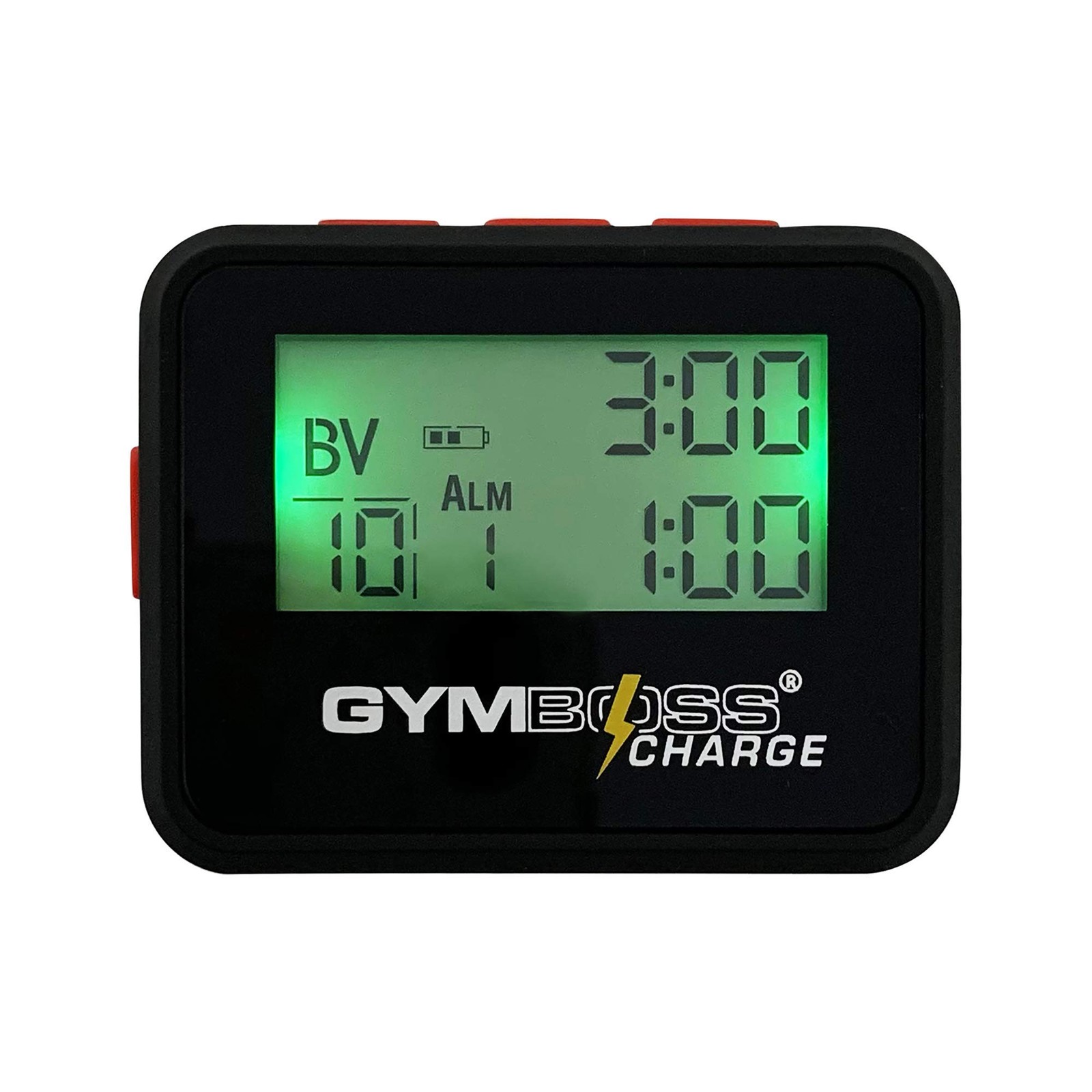 Interval Timer and Stopwatch Charge Black/Red