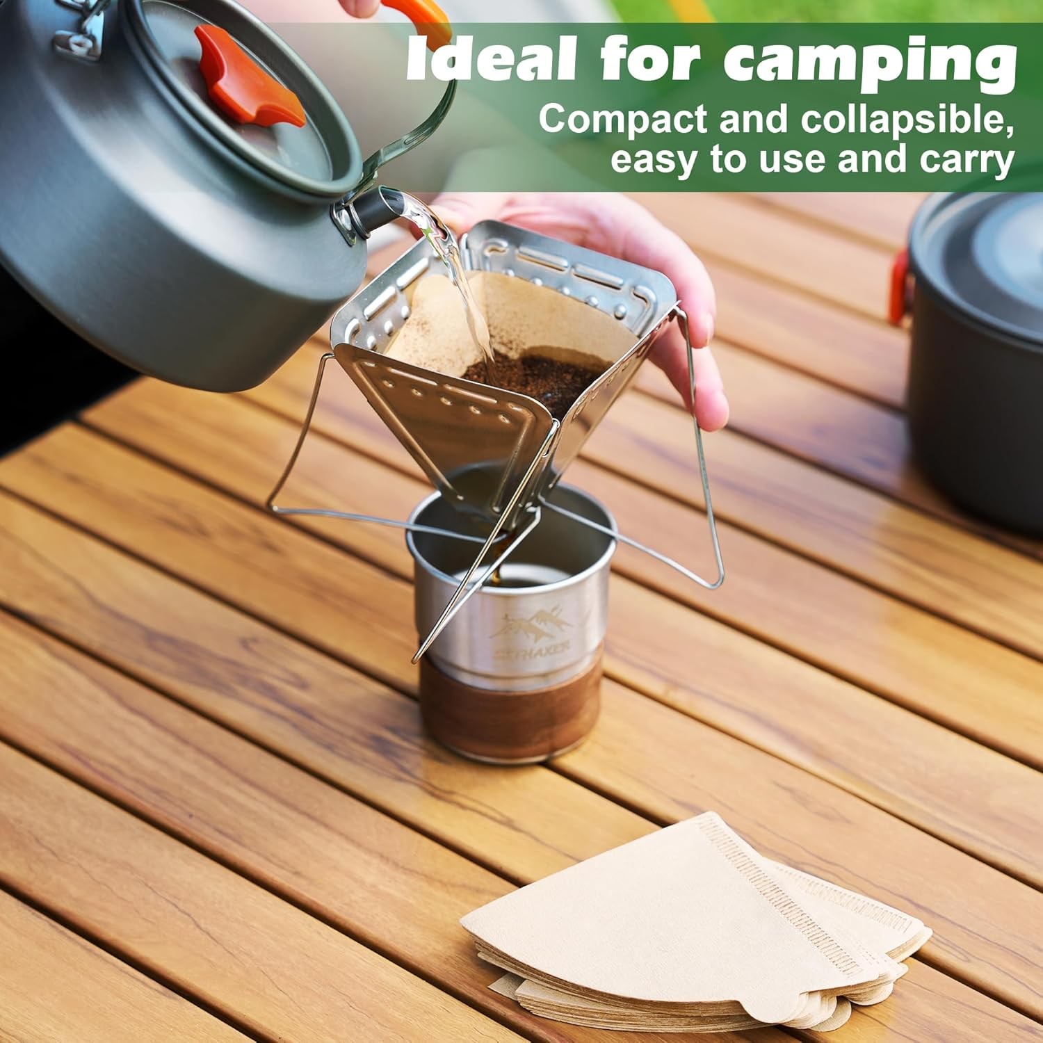 Premium Hiking Camping Backpack Set, Casual Style with Inflatable Sleeping Pad,