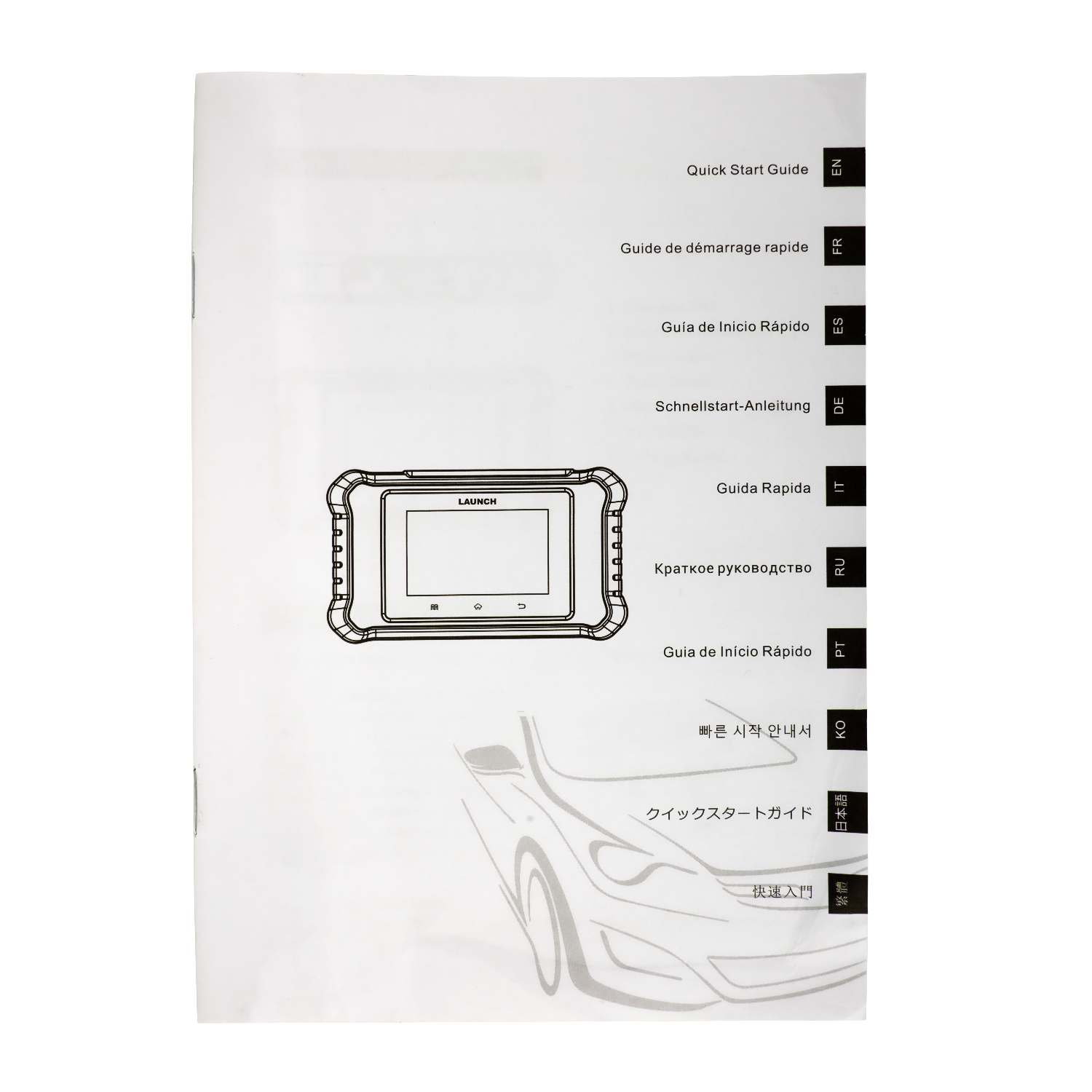 LAUNCH Creader Elite 2.0 For BMW OBD2 Scanner Diagnostic Tool ABS SRS DPF Reset