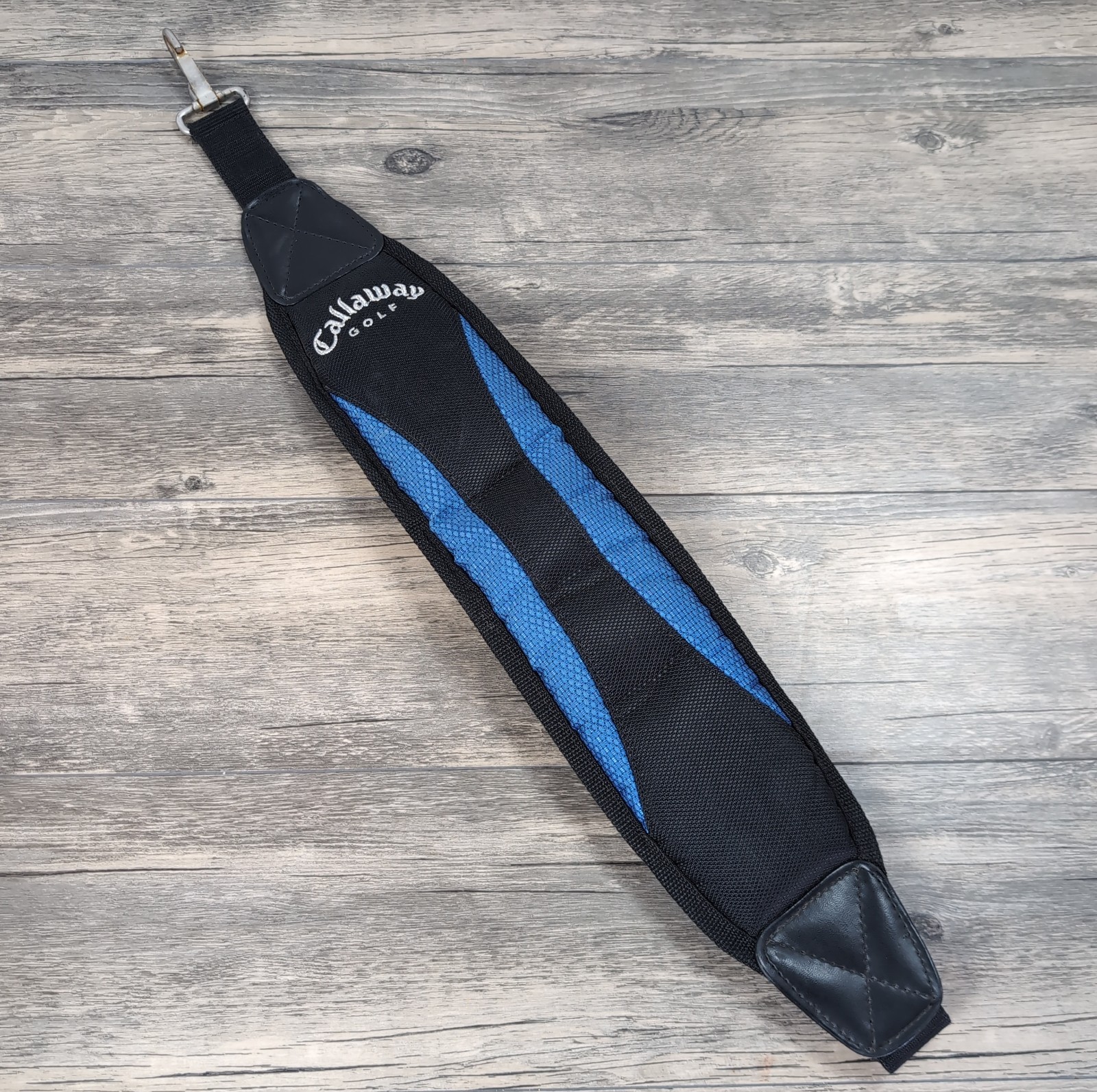 Genuine Callaway Golf Bag Shoulder Carry Strap Blue Black Padded Replacement OEM