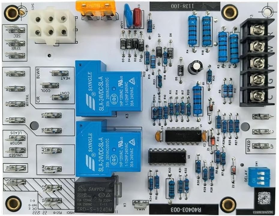 Furnace Blower Control Board R40403-003 Replacement for 40403-001 002