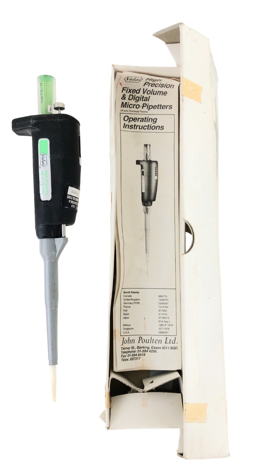 Volac High Precision Micro Pipetter 50 uL