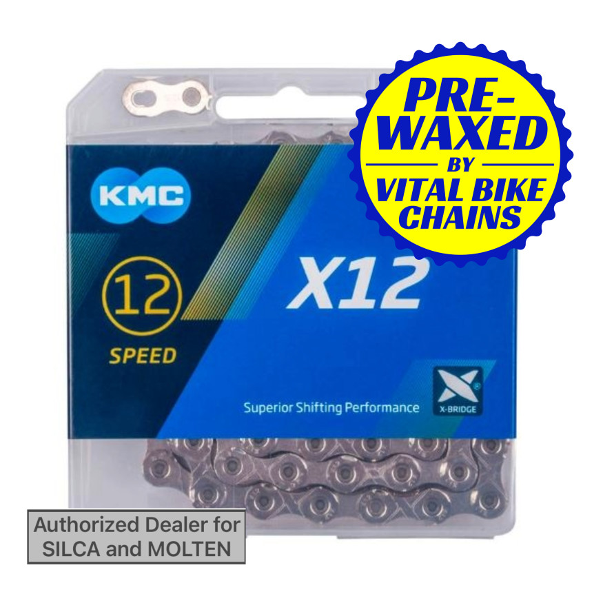 KMC X12 Chain 12 speed - SILCA/MOLTEN/CERAMIC SPEED wax