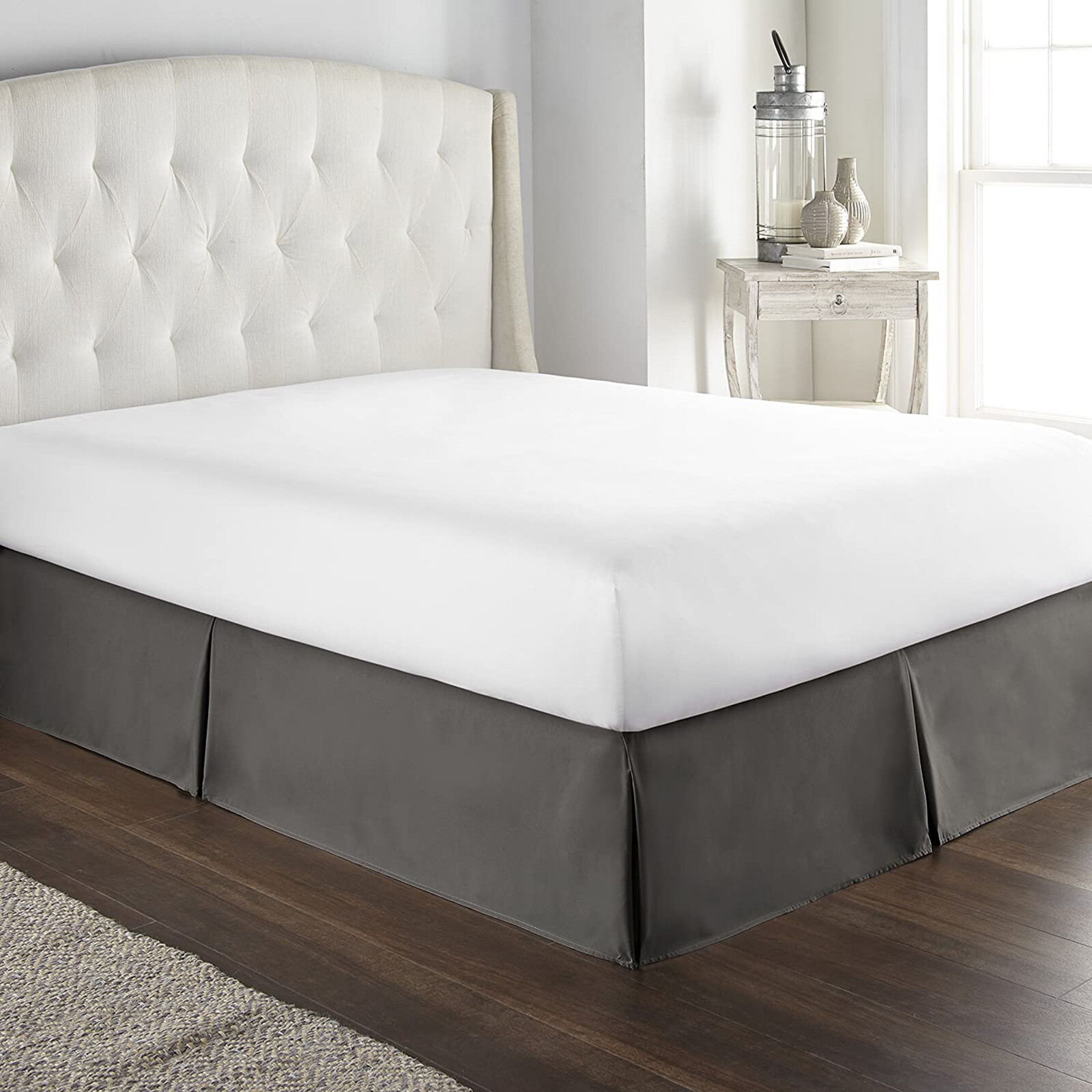 Bedding Collection 1000 TC OR 1200 TC Egyptian Cotton Gray Solid All Item