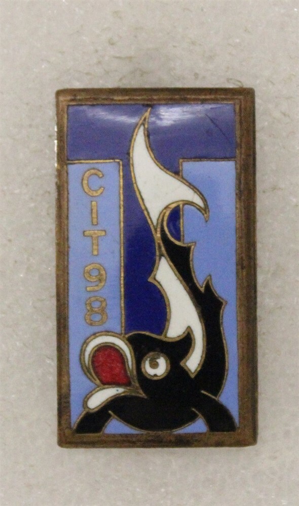 French Army Badge: 98e Centre d’Instruction des Transmissions - Drago, G1281