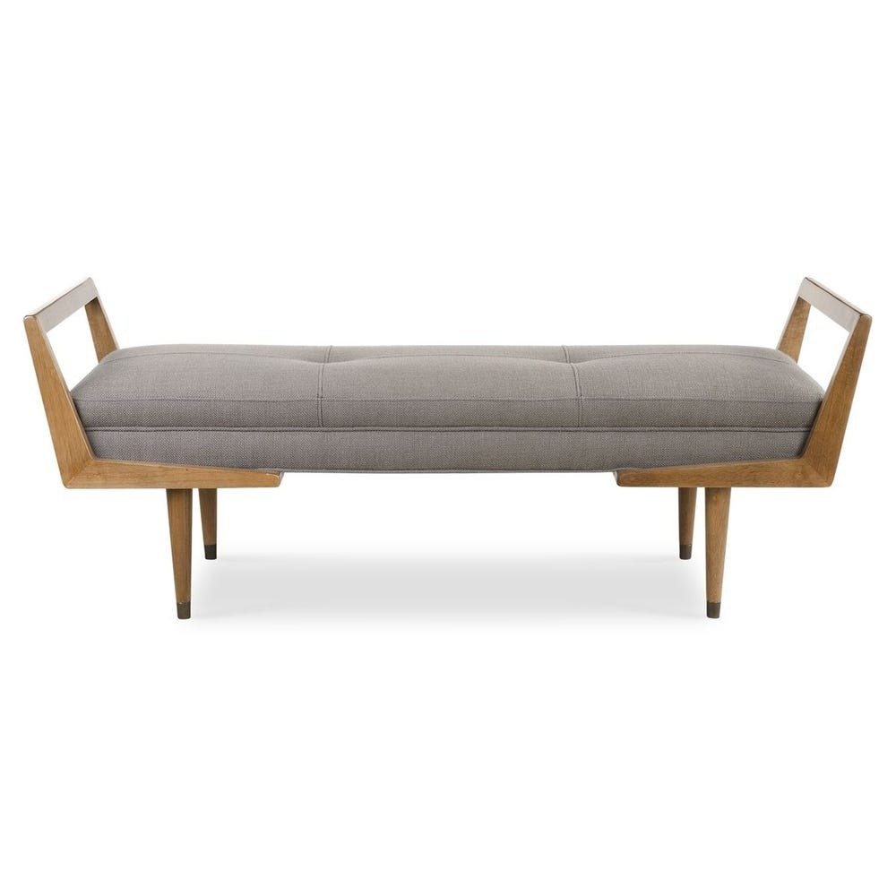 Uttermost 23388 Waylon Mid-Century Modern Bench
