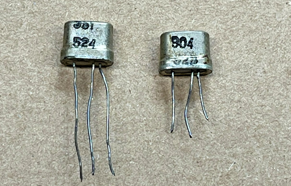 TI Texas Instrument 901  905 series silicon transistor vintage semiconductors
