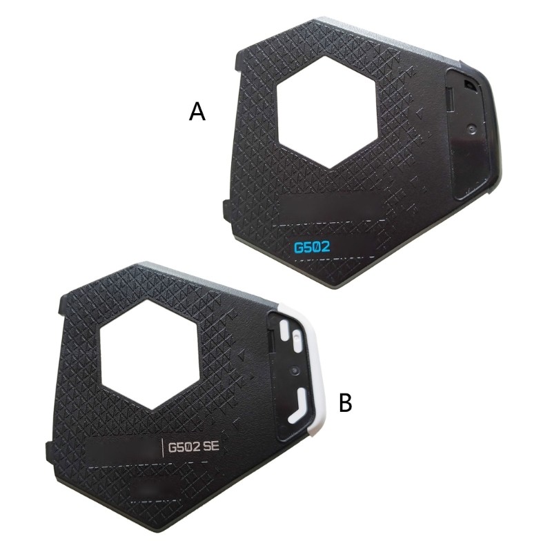 Mouse Housing Black Back Cover Case For G502 Mouse Counter Weight Cover
