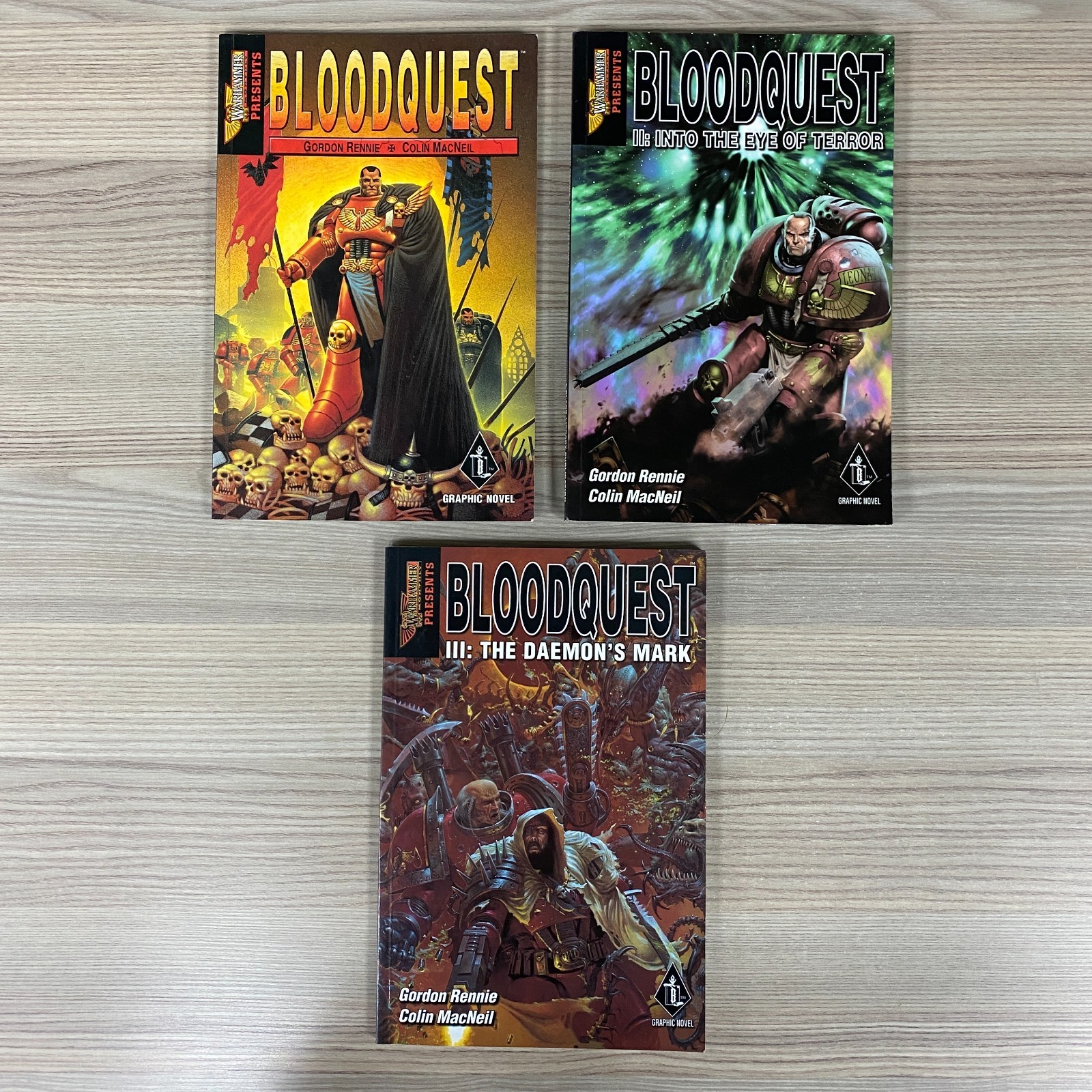 WARHAMMER MONTHLY BLOODQUEST 1-3 WARHAMMER 40,000 BLACK LIBRARY GRAPHIC NOVEL