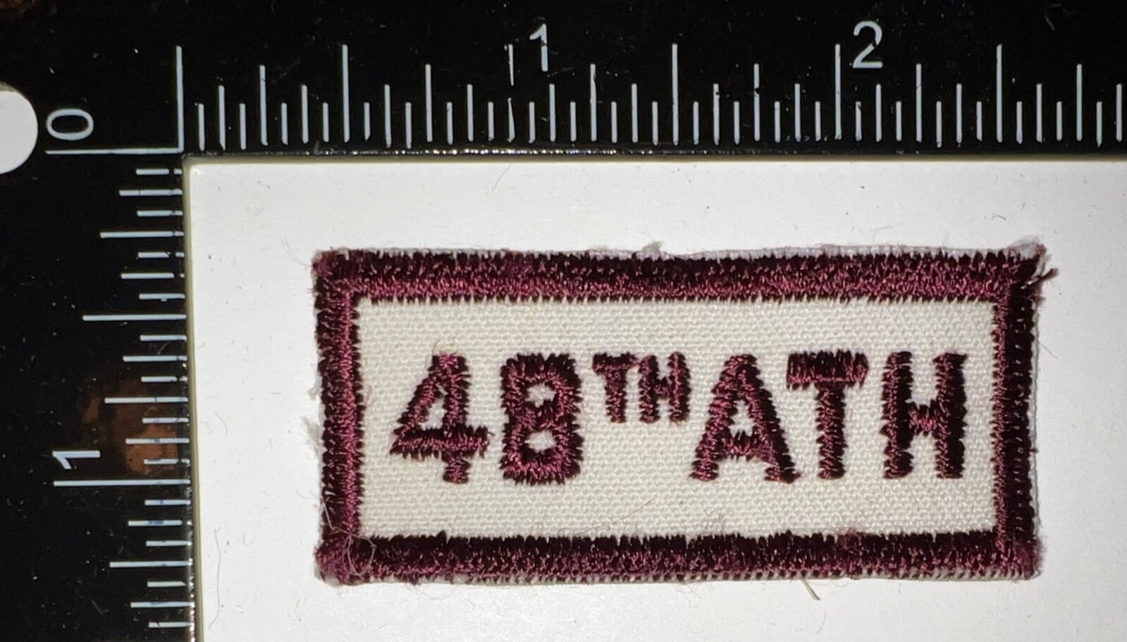 Cold War USAF US Air Force 48th Air Transportable Hospital ATH Tab Patch