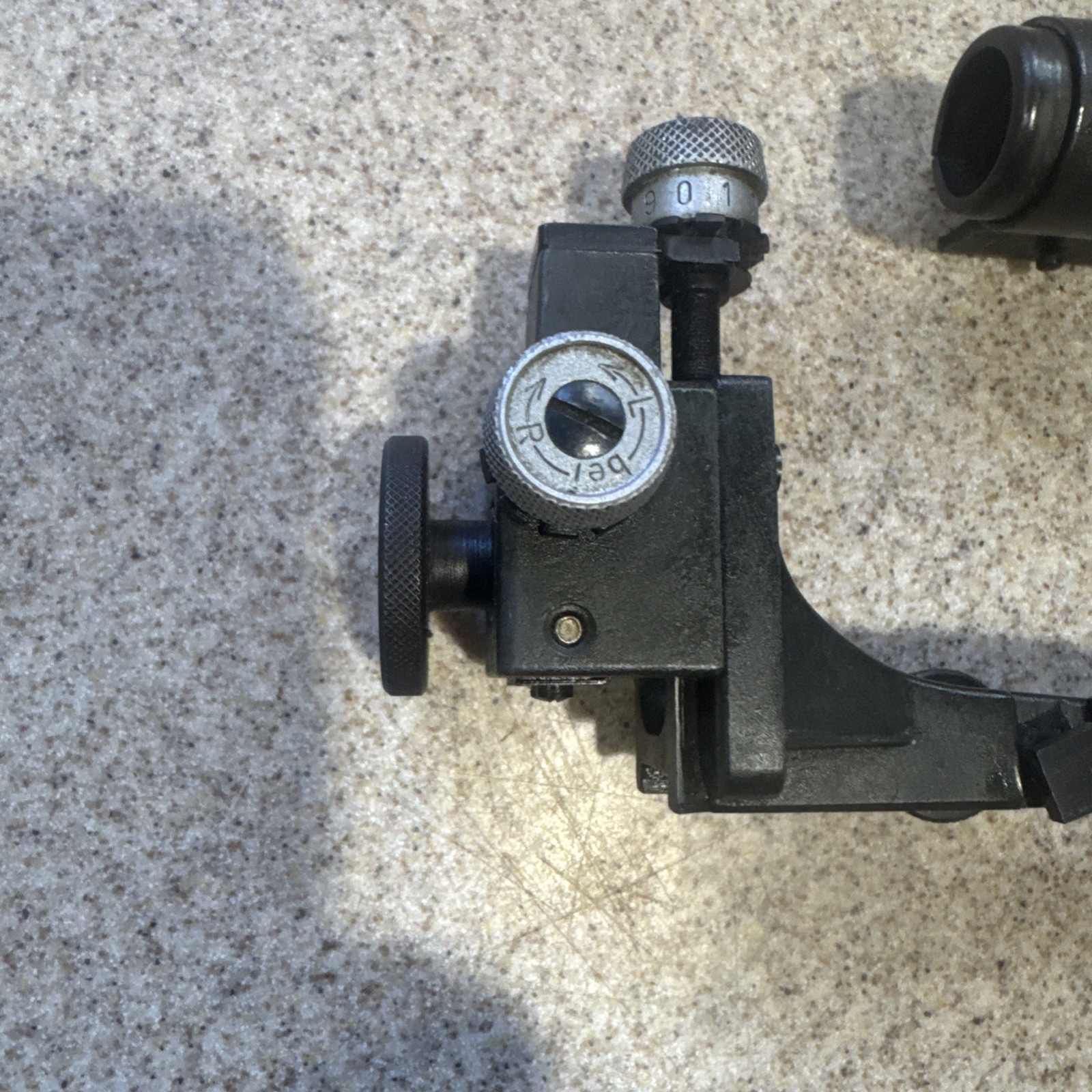 22 Target Rifle Olympic Sight Set Vintage