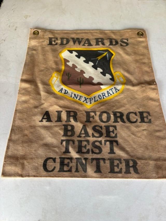 USAF - NASA   EDWARDS AIR FORCE TEST CENTER  BARRACK READY ROOM BAR FLAG
