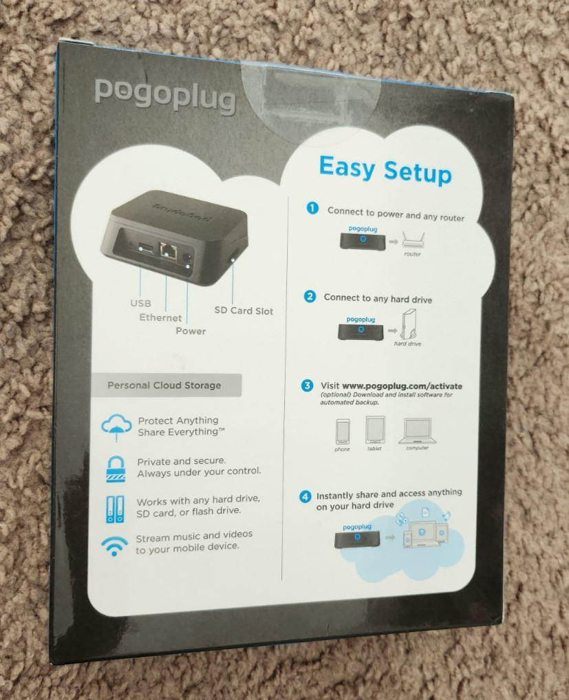 POGOPLUG Personal Cloud Backup. Access. Share from Anywhere
