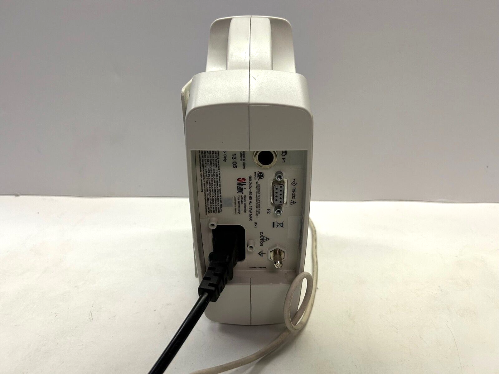 Vertical Masimo Rad-87 Pulse CO-Oximeter, Masimo SET Rainbow, Refurbished