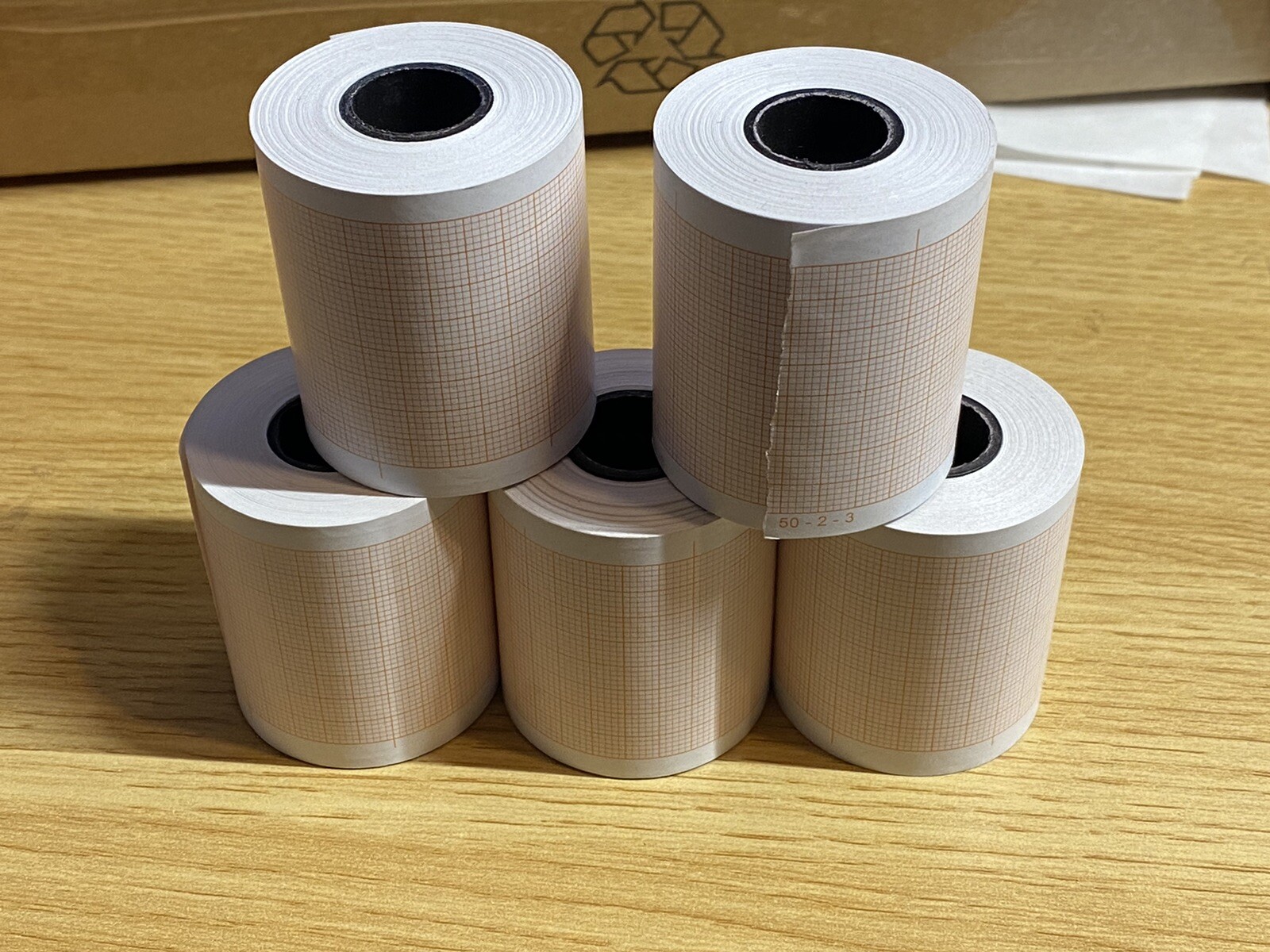 GE Dash 3000,4000,5000 Printer Paper - 5 Rolls 50mmX20m - Same Day Shipping