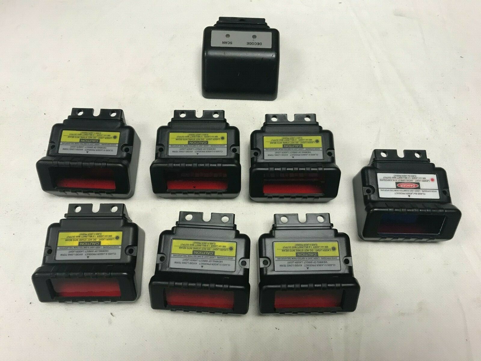 LOT OF 8 Apex II 2 Compsee TOP & BOTTOM COVER OVER SCAN ENGINE, NEW PARTS